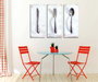 Wallity UC032 Lienzo Decorativo Multicolor (3 Piezas)